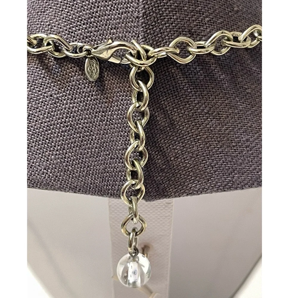 ❤️ Vintage Premier Designs ‘Crystal Clear’ Chandelier Statement Necklace - Picture 5 of 7